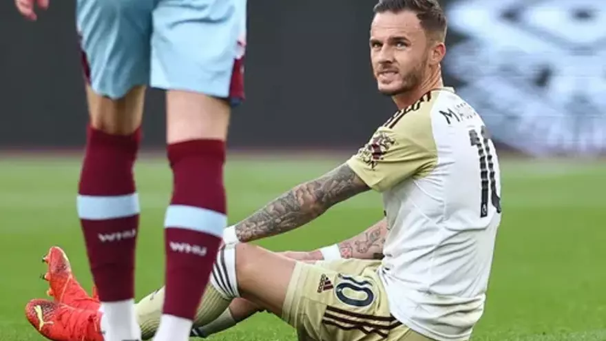 Saltan las alarmas en Inglaterra con James Maddison