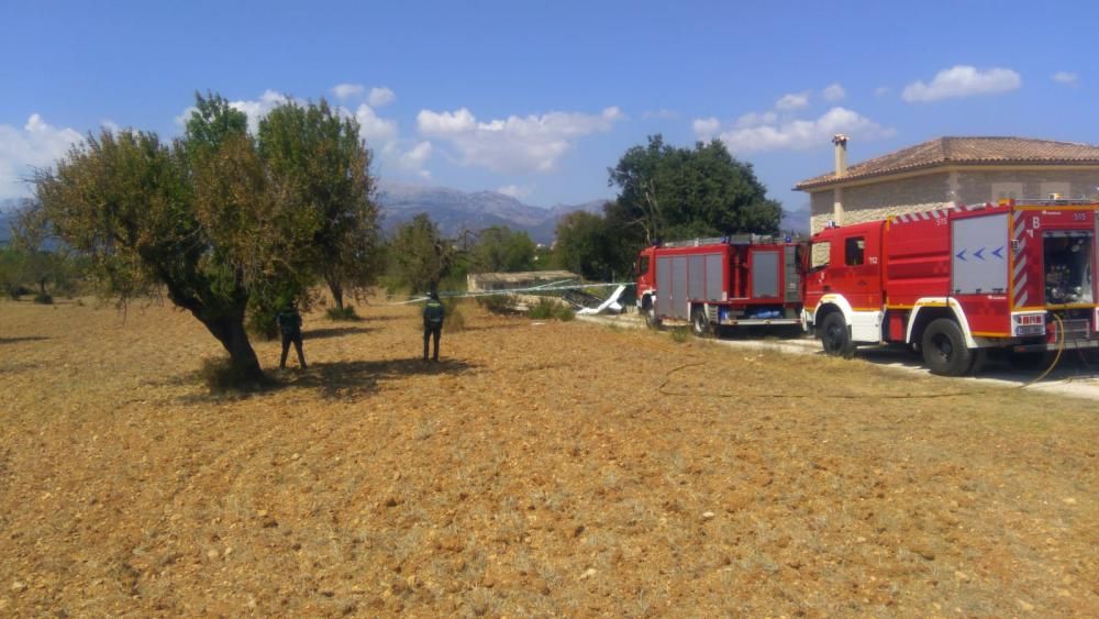 Accidente aéreo en Mallorca