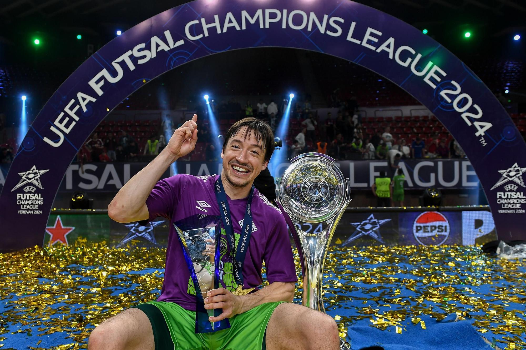 Las imágenes del Palma Futsal en la final de la Champions League