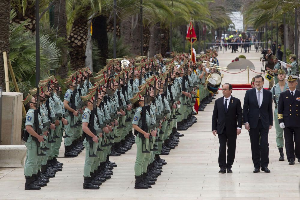 RAJOY RECIBE A HOLLANDE EN MÁLAGA PARA ...