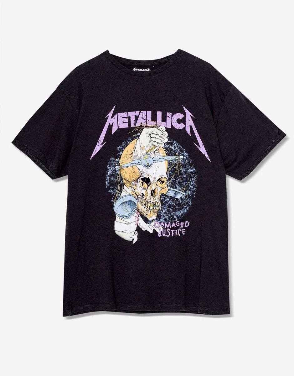 Camiseta print Metallica