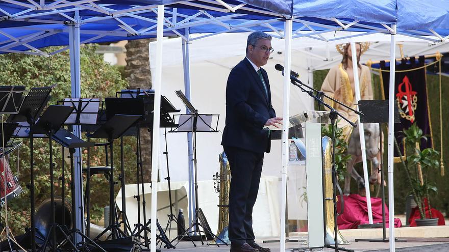 La Diputación acoge la lectura del pregón de la Hermandad de Jesús Triunfante