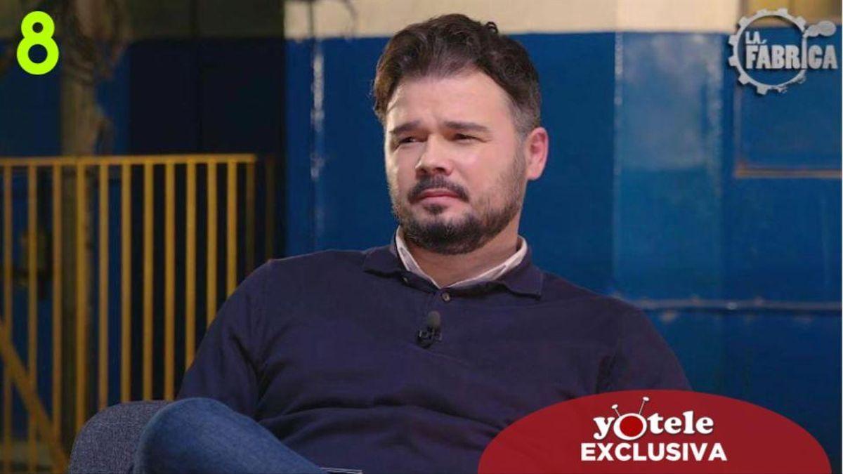 8TV ficha a Gabriel Rufián para presentar un programa y completa su tridente independentista.