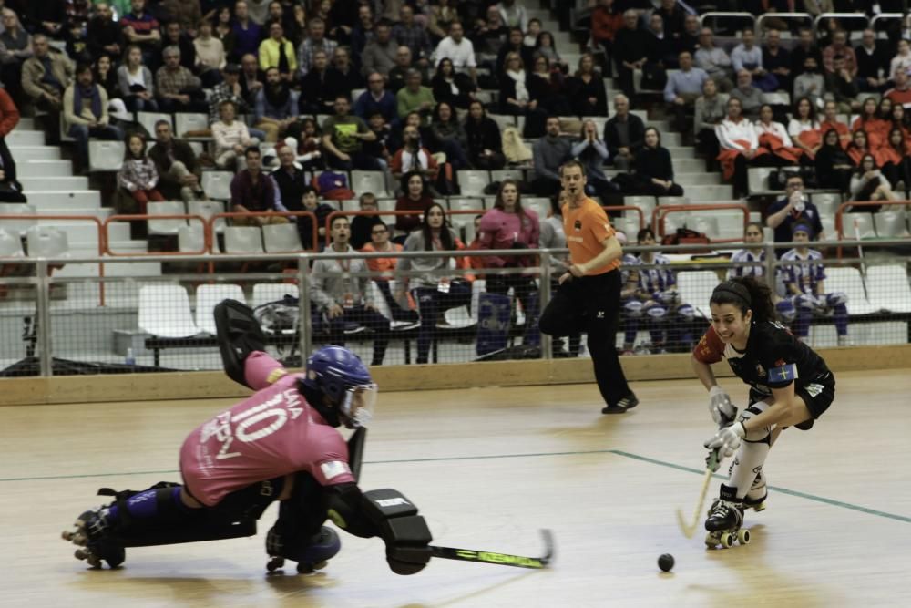 Final de la Copa de Europa de hockey en el Palacio de Deportes de La Guía.