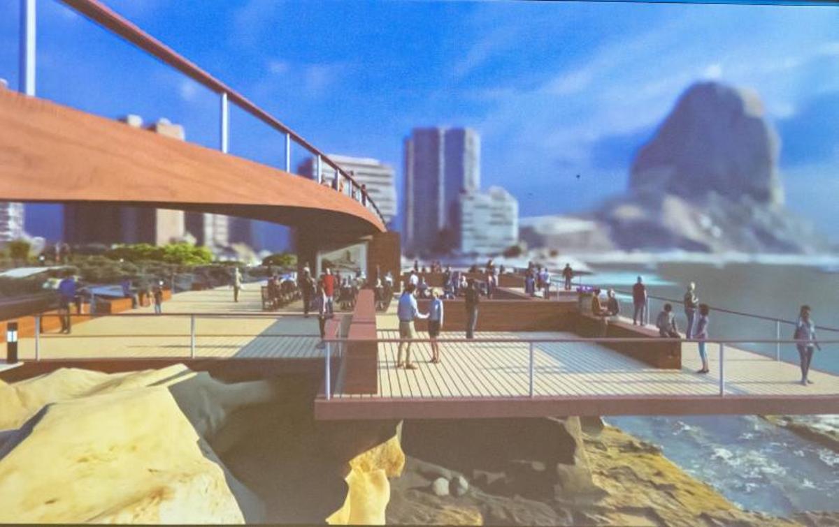 La plataforma Laborde «flotará» sobre los viveros. | DAVID REVENGA