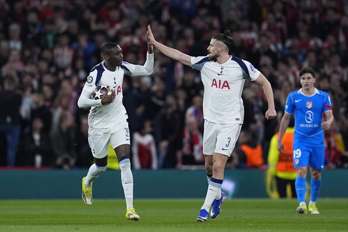 Champions League: Tottenham Hotspur - Atlético de Madrid. Champions League: Tottenham Hotspur - Atlético de Madrid.