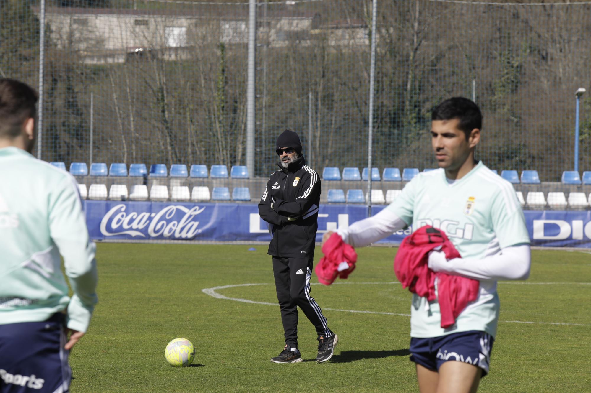 EN IMÁGENES: el entrenamiento del Oviedo