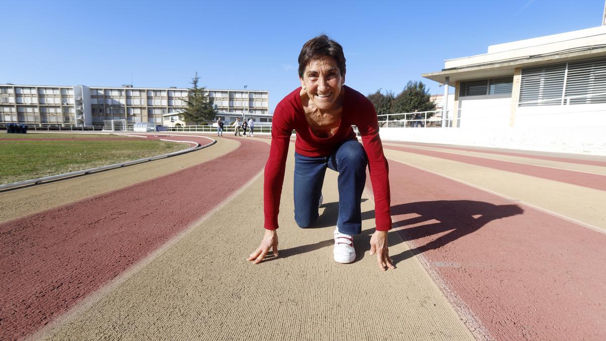 Montse Abelló fue la primera atleta del Alcampo-Scorpio71.