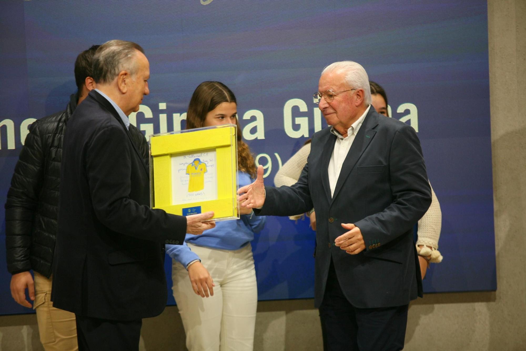 El homenaje a sus presidentes culmina los actos por el centenario del Villarreal