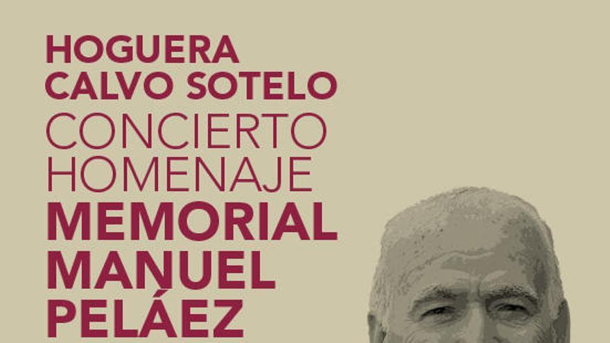 La hoguera Calvo Sotelo organiza un concierto en memoria de Manuel Peláez