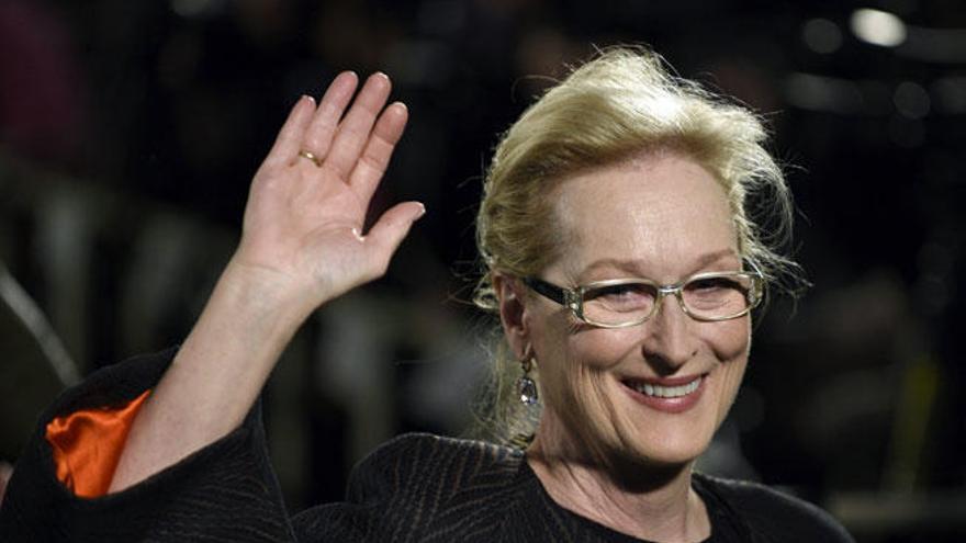 La actriz Meryl Streep.