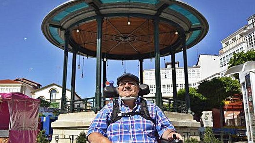 Domingo Presas, coordinador de ASEM Galicia en A Coruña.