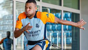 Las imágenes del entrenamiento del Real Madrid con el regreso de Mbappé