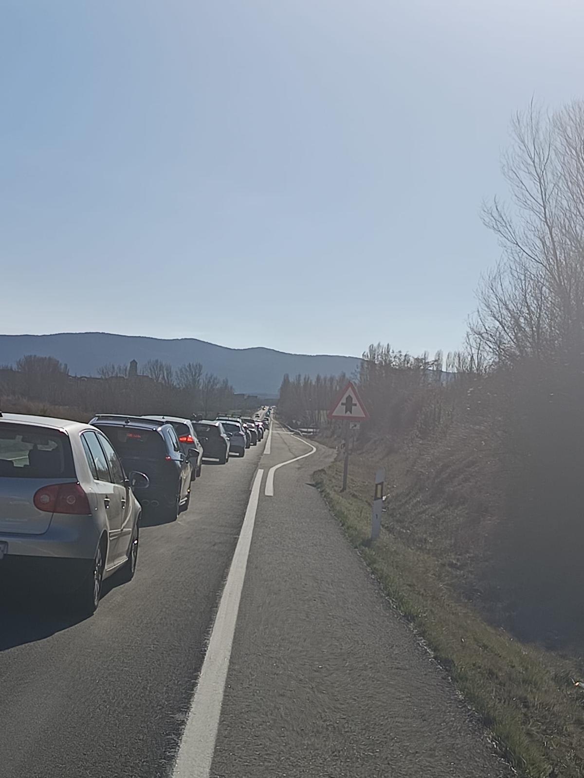 Las retenciones son importantes durante la tarde del domingo.