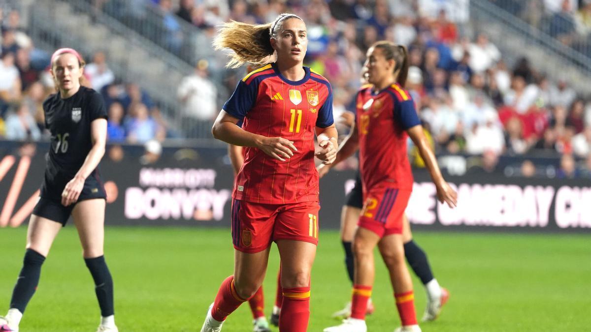 Alexia Putellas marks 150th appearance as Spain draws 2-2 with USA