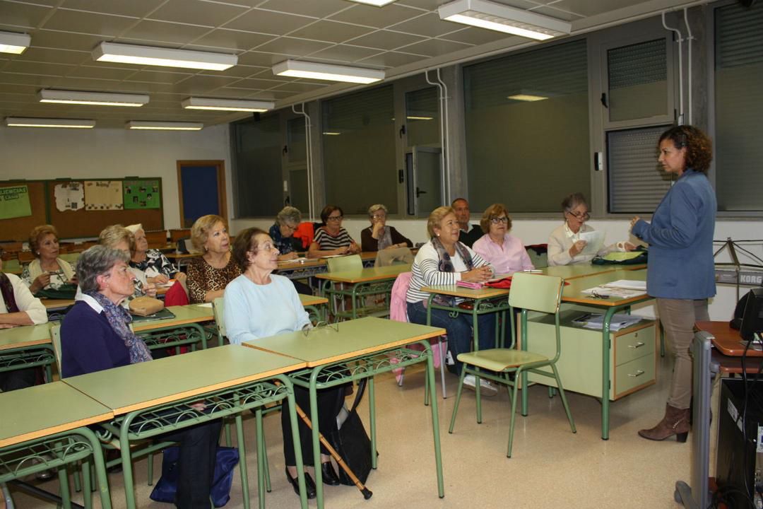 Aula de formación de adultos.