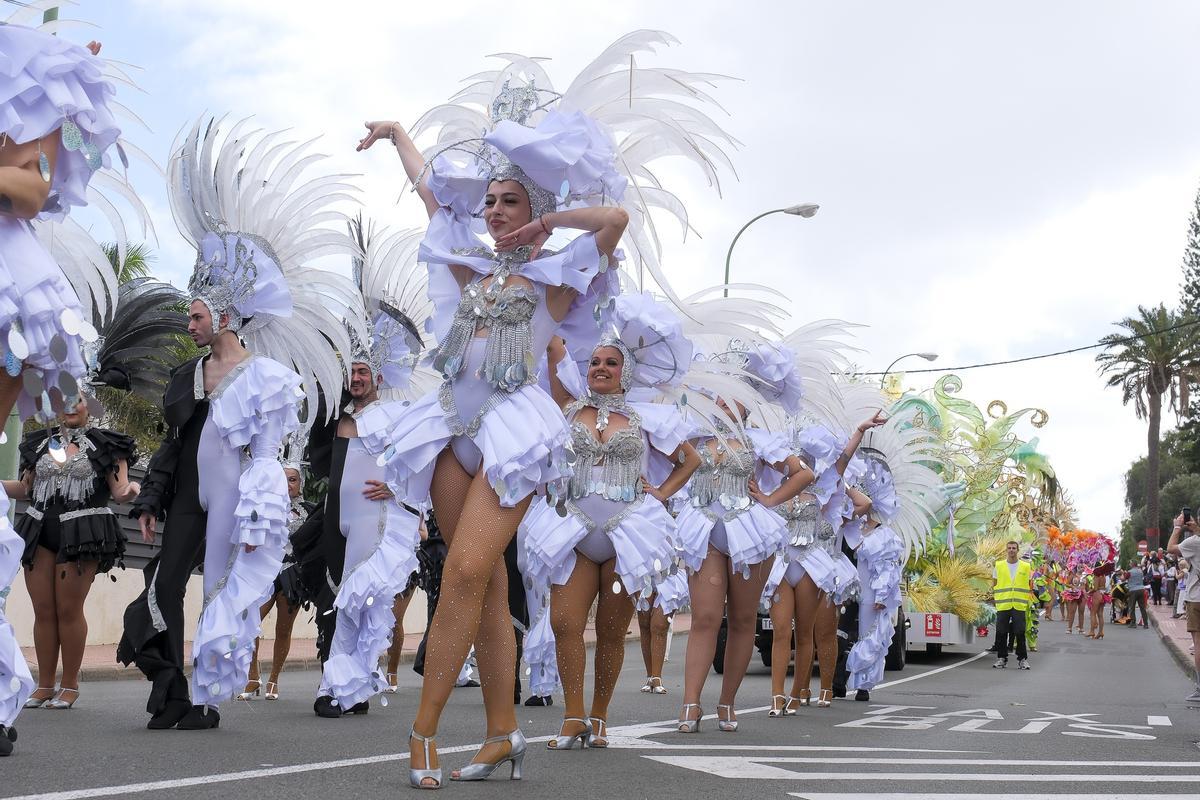 Desfile del Carnaval en la calle