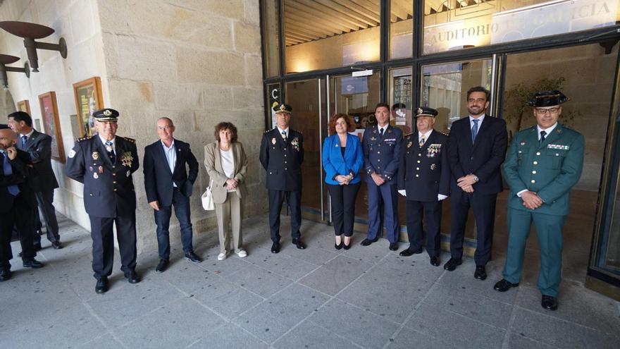 El comisario Felipe Guzmán: “Nos gustaría que Santiago se sintiese orgullosa de su Policía”