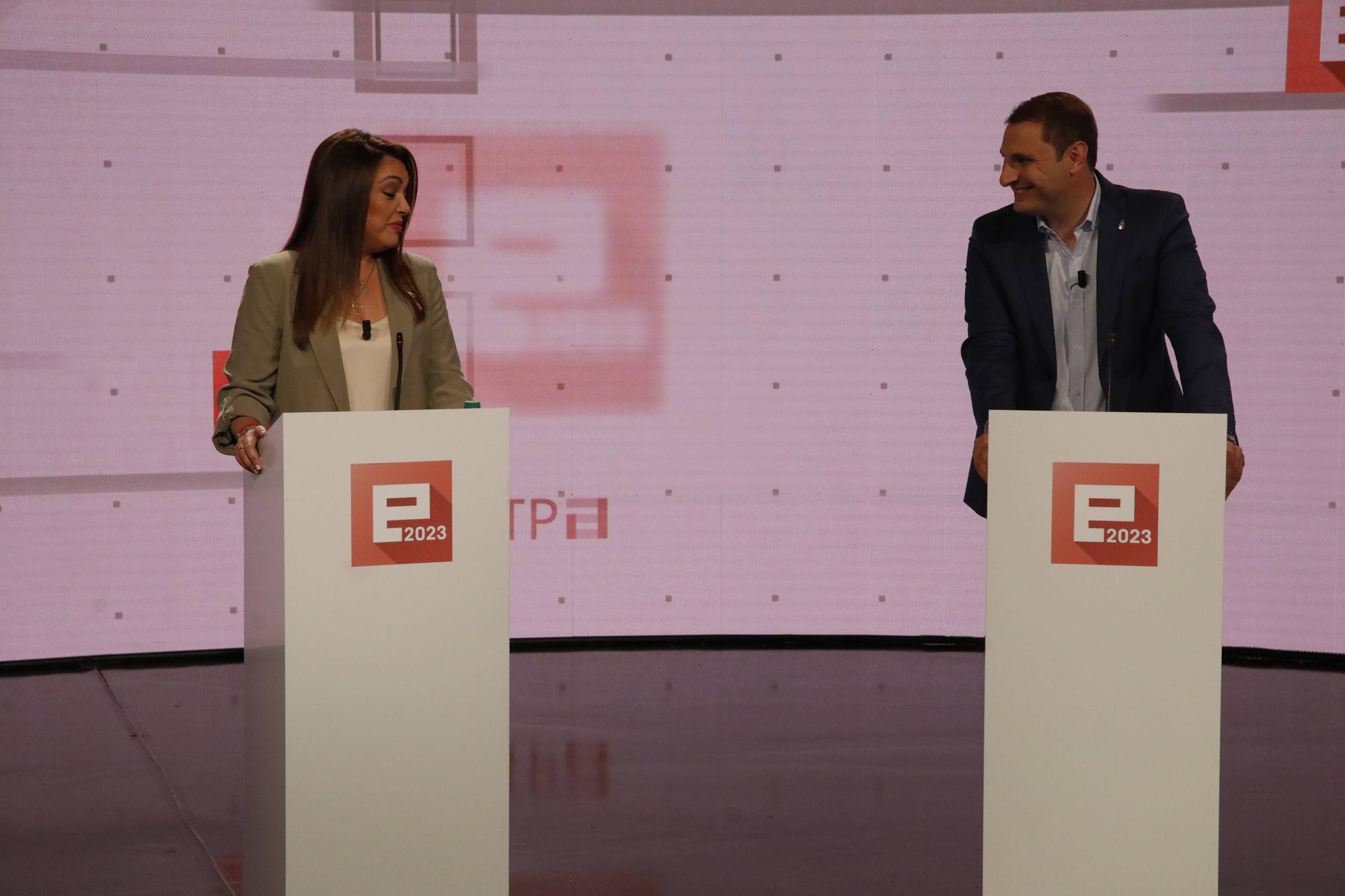 En imágenes: Debate de los candidatos a la presidencia del Principado