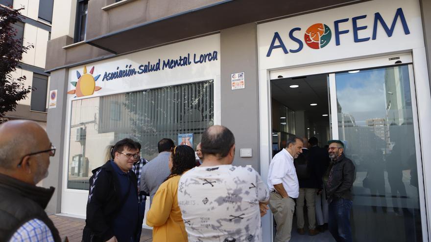 La asociación de salud mental de Lorca estrena un centro para mejorar la atención a sus usuarios