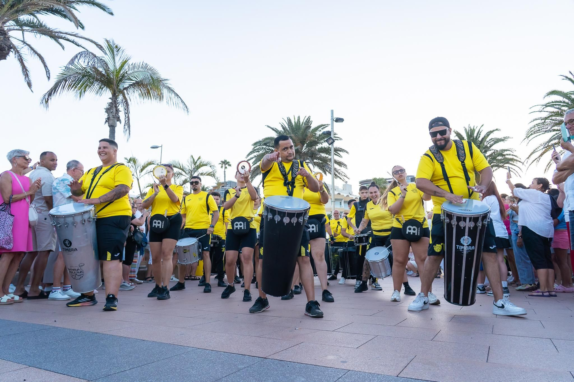 Celebración de las hogueras de San Juan en Playa del Inglés