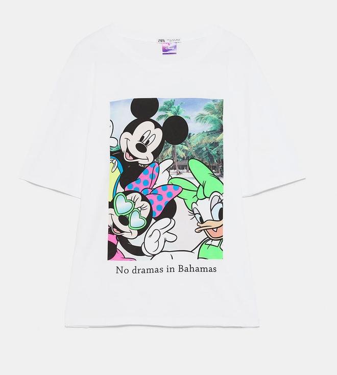 Camiseta Mickey 12,95 euros ZARA