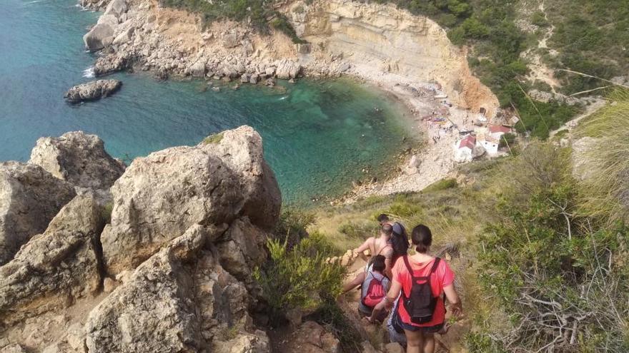 Cala Llebeig en Benitatxell.