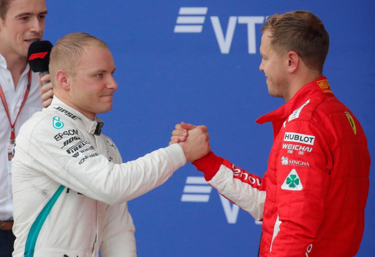 Imágenes de la victoria de Hamilton en Rusia. Imágenes de la victoria de Hamilton en Rusia.