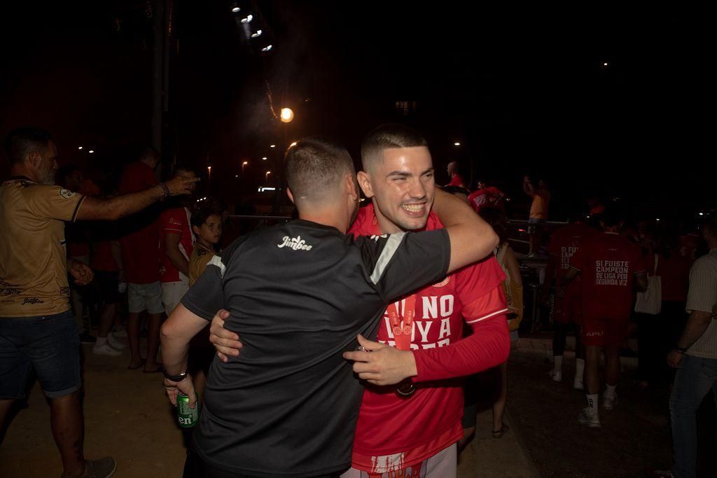El Jimbee Cartagena celebra su segunda liga consecutiva