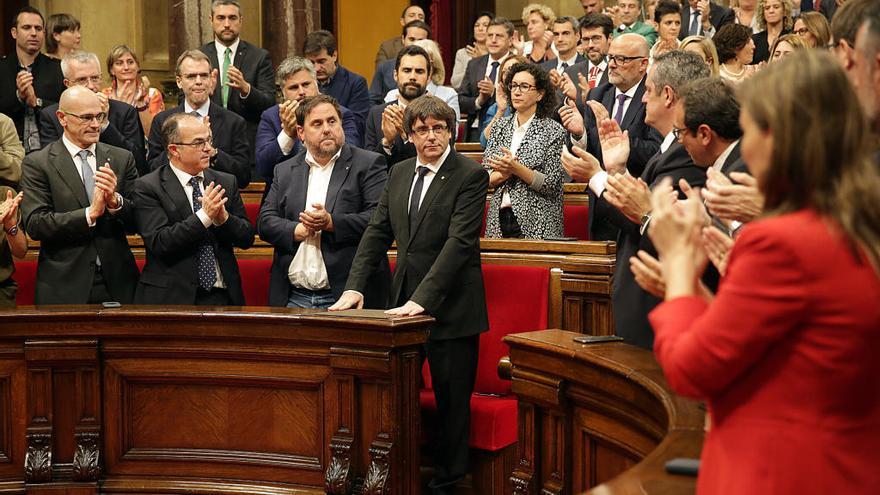 El president de la Generalitat, Carles Puigdemont