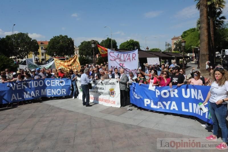 Los lodos del Mar Menor llegan a Murcia