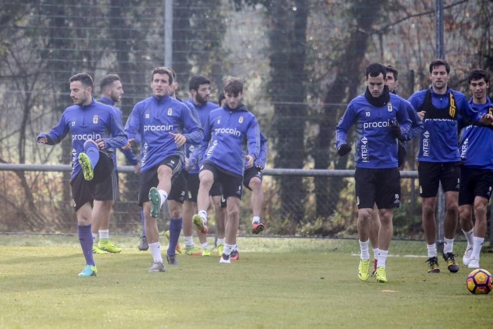 Entrenamiento del Real Oviedo