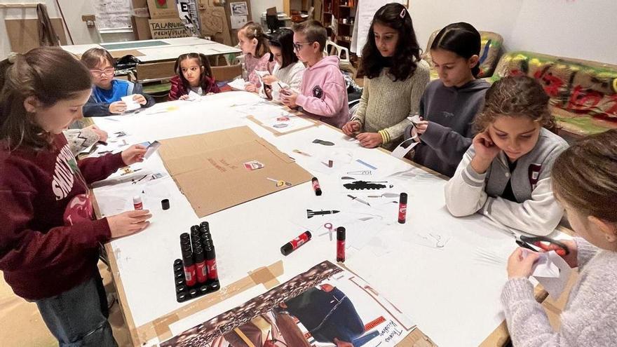 Taller de arte para niños en Cáceres: crea con Thomas Hirschhorn en la Fundación Helga de Alvear