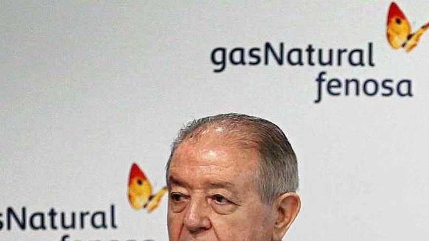 El presidente de Gas Natural Fenosa, Salvador Gabarró.  // Efe