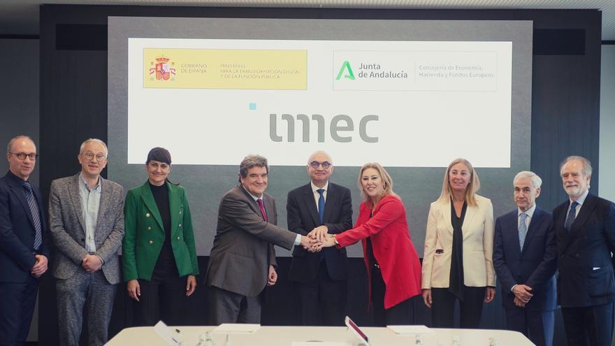 El Gobierno, la Junta de Andalucía y el IMEC firman el memorándum  para el centro de innovación de chips en Málaga