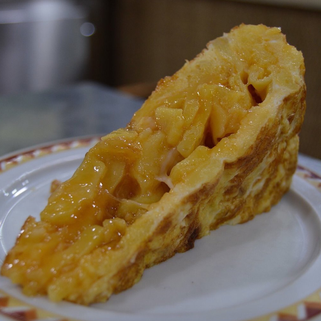 Tortilla del Bar Juan José, en Huelva