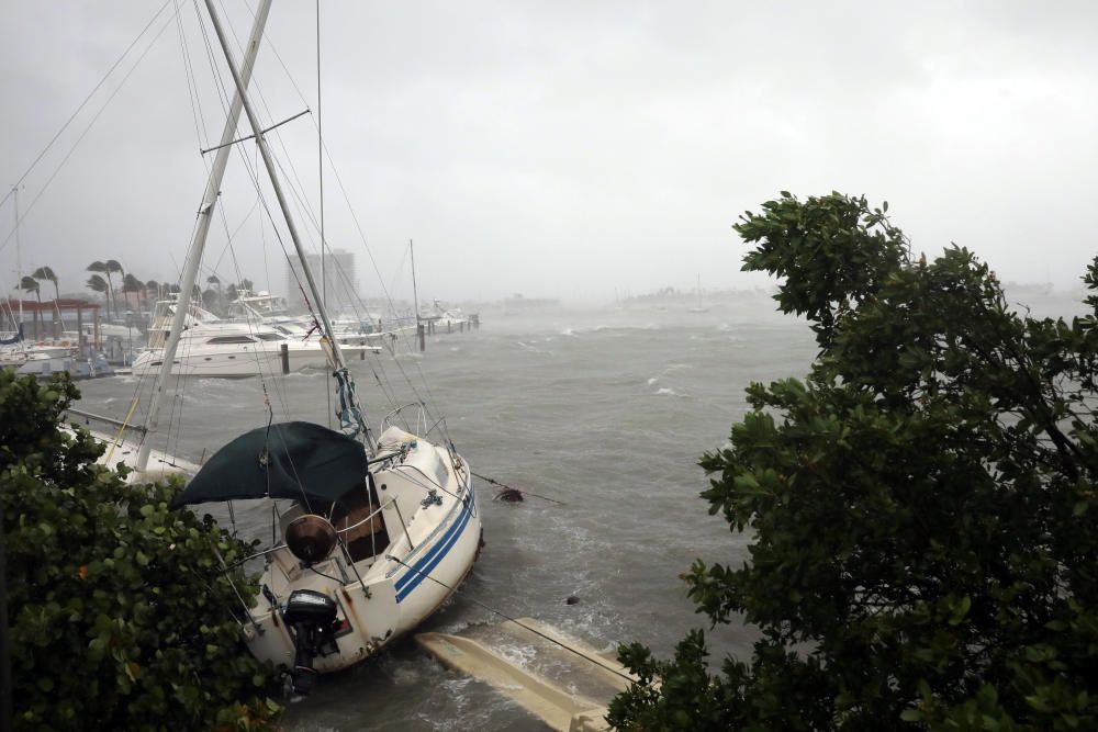 El paso del huracán Irma por Florida