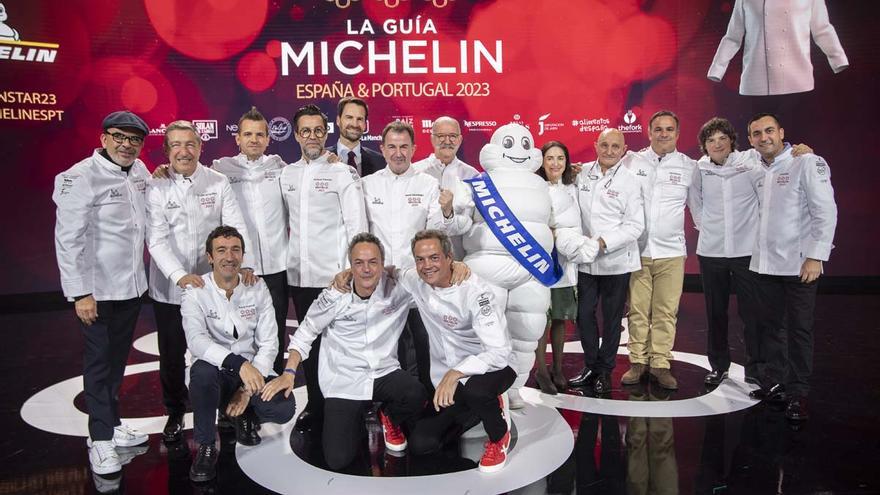 Imágenes de la gala de la Guía Michelin en la que Atrio recibió su tercera estrella