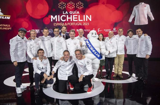 Imágenes de la gala de la Guía Michelin en la que Atrio recibió su tercera estrella