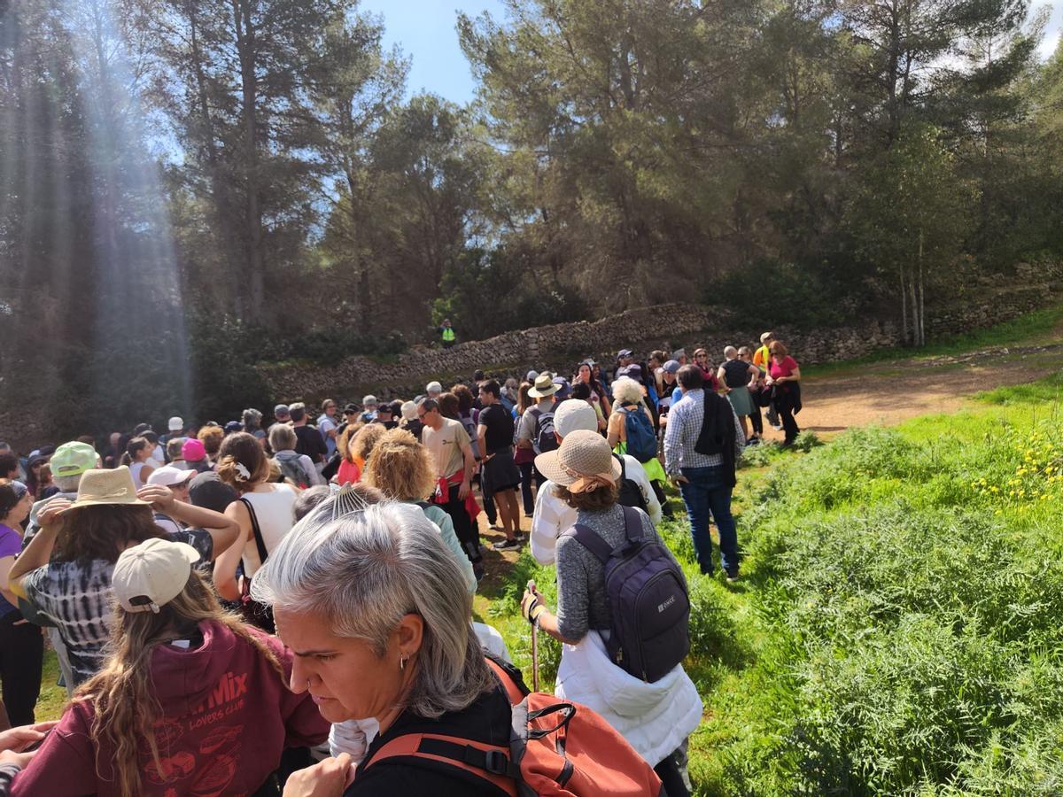 La jornada para reivindicar los caminos públicos de Ibiza y vías agropecuarias en imágenes La jornada para reivindicar los caminos públicos de Ibiza y vías agropecuarias en imágenes