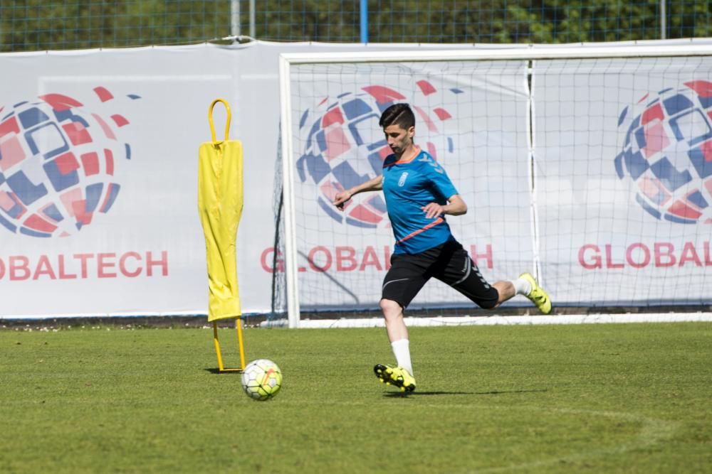 Entrenamiento del Real Oviedo