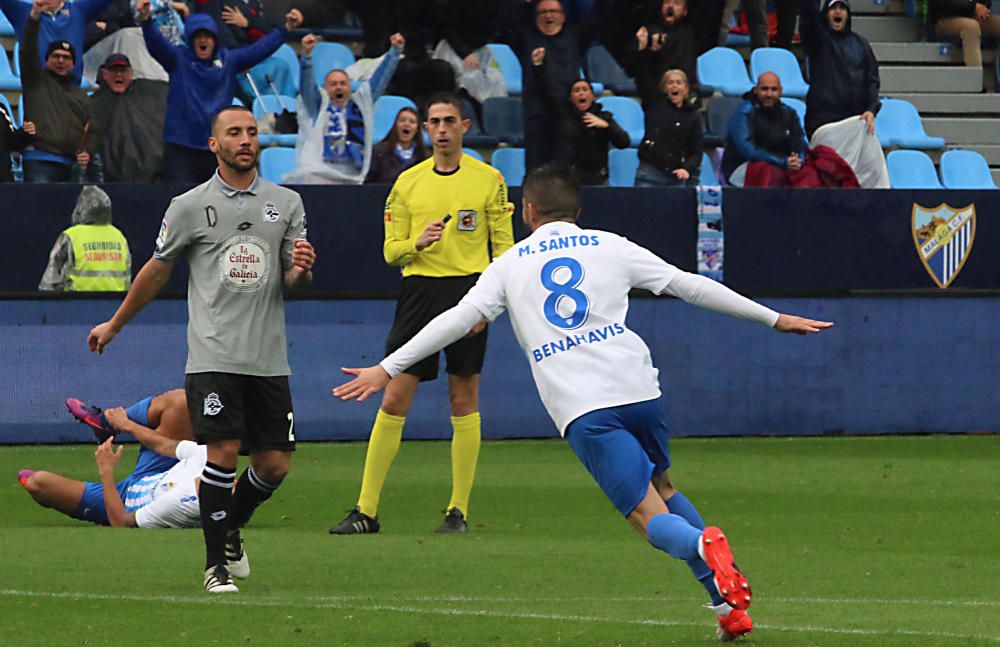 LaLiga Santander | Málaga CF, 4 - Deportivo, 3