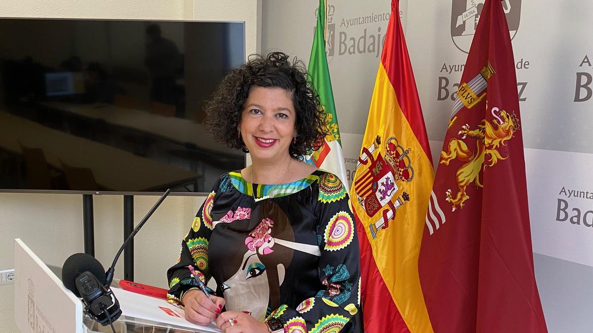 Silvia González Chaves durante la rueda de prensa del miércoles