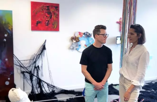 Las imágenes de la University Art Biennial - Art Week 2025