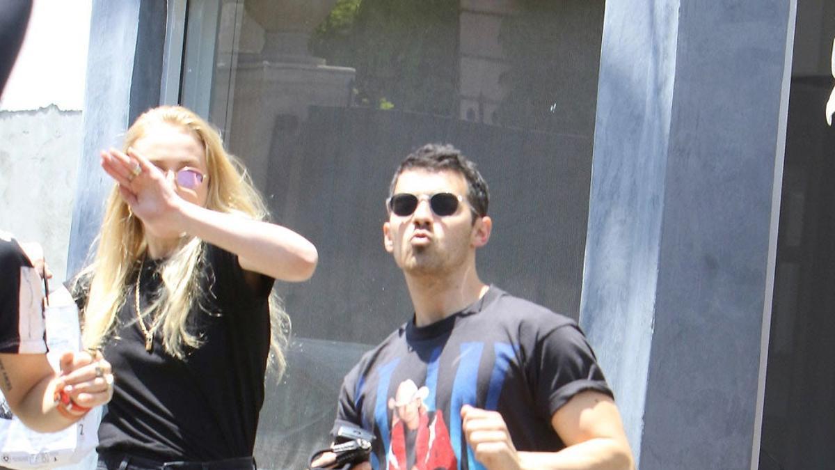 Joe Jonas y Sophie Turner