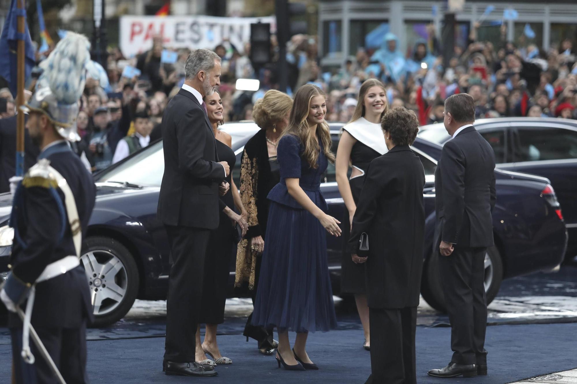 EN IMÁGENES: Así fue la alfombra azul de los Premios Princesa de Asturias 2023