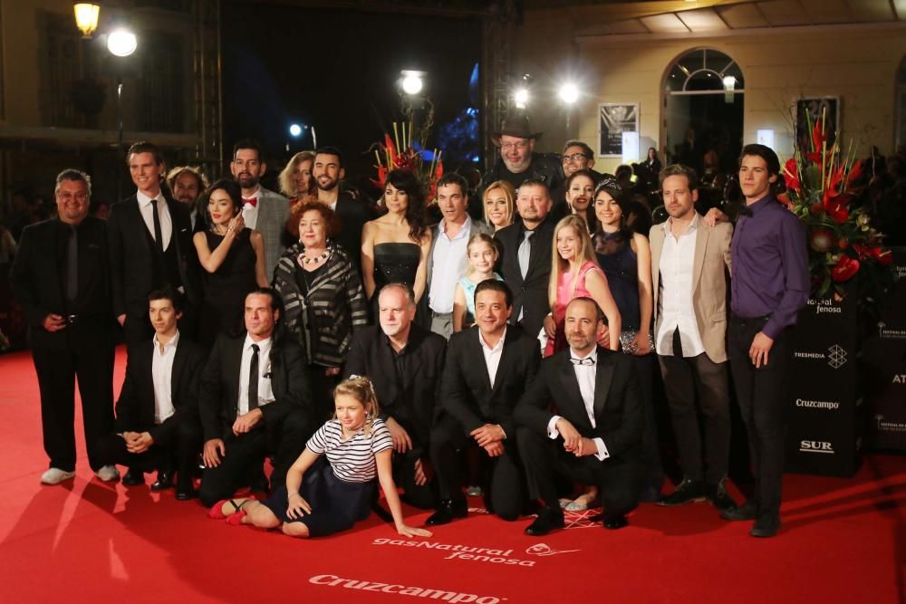 Alfombra roja y gala del Premio Málaga
