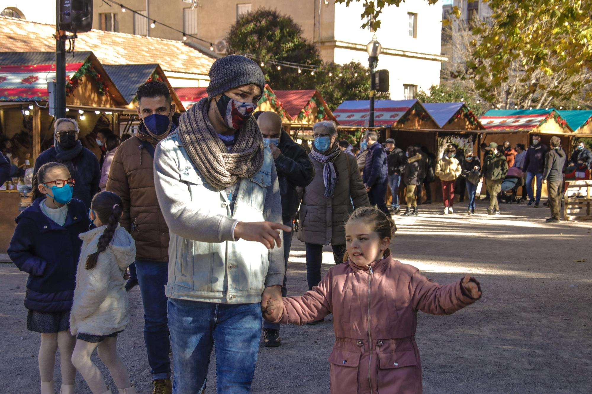 El Mercat de Nadal viste la Glorieta de oferta comercial y ocio