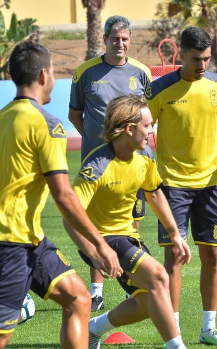 Primer entrenamiento de la UD Las Palmas