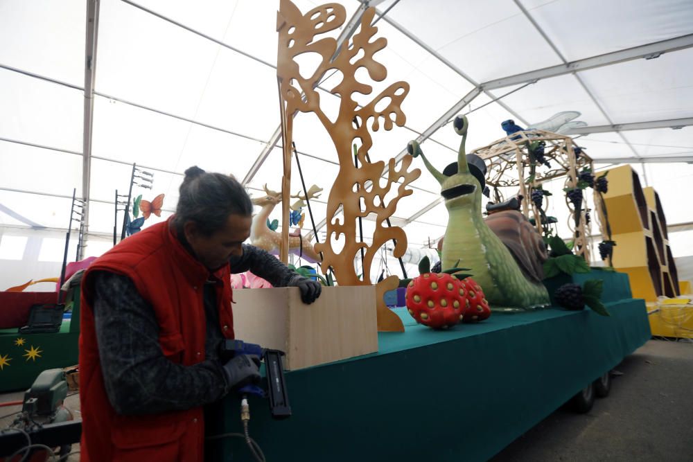 La Cabalgata de los Reyes Magos se prepara